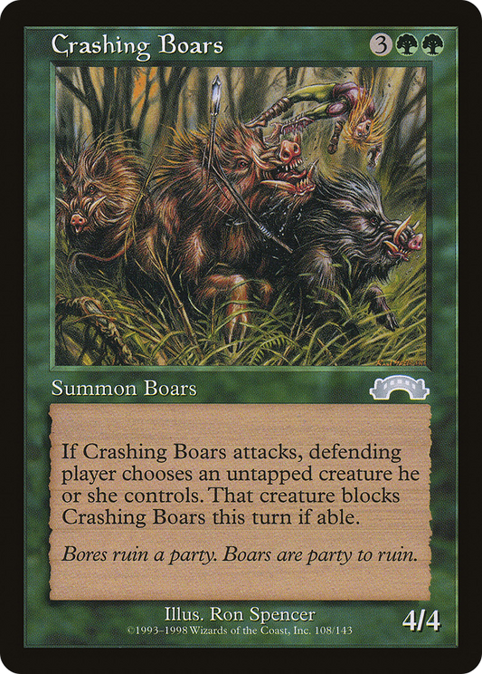 Crashing Boars (EXO-108) - Exodus