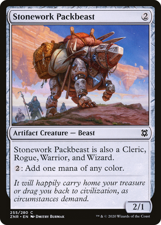 Stonework Packbeast (ZNR-255) - Zendikar Rising