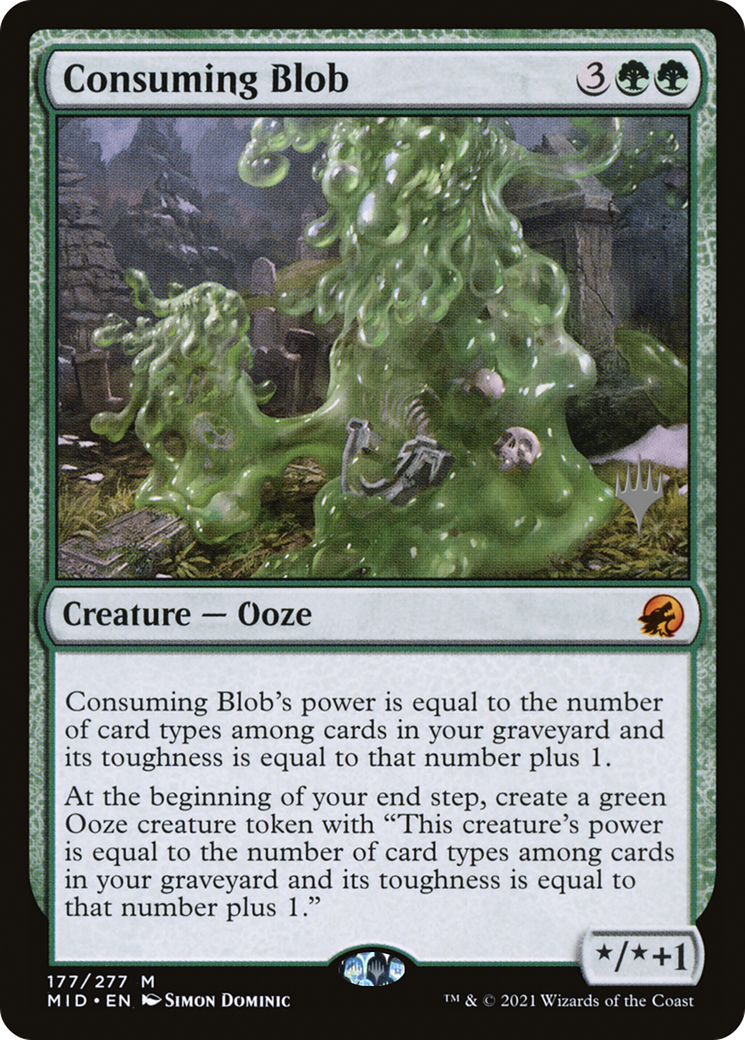 Consuming Blob (PPMID-177P) - Innistrad: Midnight Hunt Promos (Promo Pack)