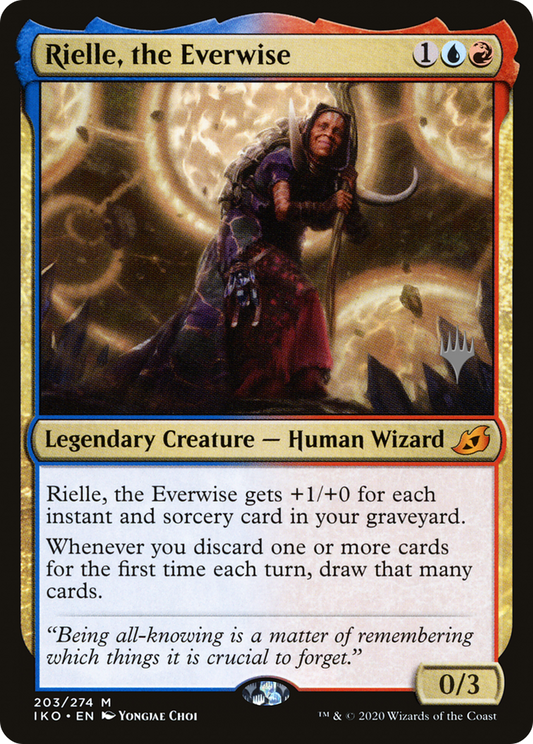 Rielle, the Everwise (PPIKO-203) - Ikoria: Lair of Behemoths Promos (Promo Pack)
