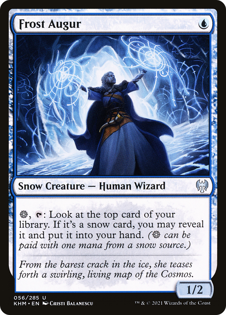 Frost Augur  (KHM-056) - Kaldheim: (snow) Foil