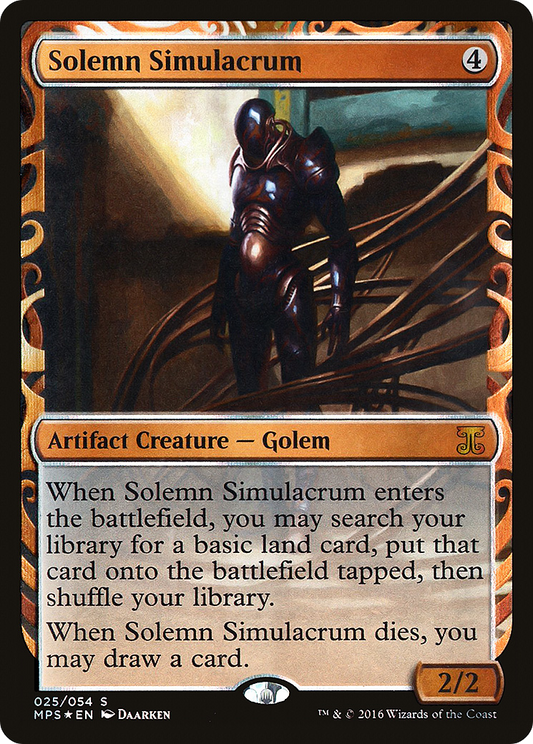 Solemn Simulacrum (MPS-025) - Kaladesh Inventions Foil