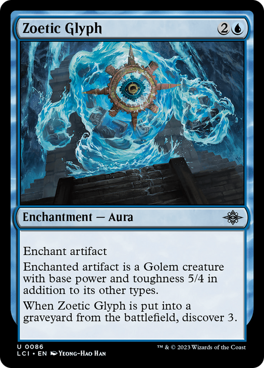 Zoetic Glyph (LCI-086) - The Lost Caverns of Ixalan