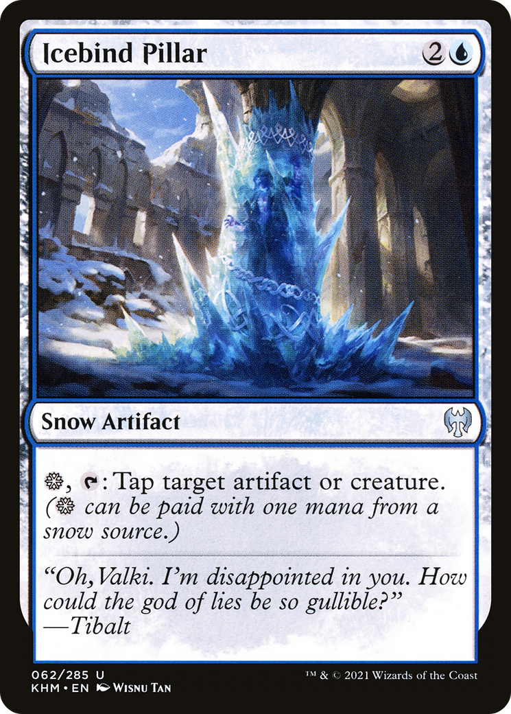 Icebind Pillar  (KHM-062) - Kaldheim: (snow) Foil