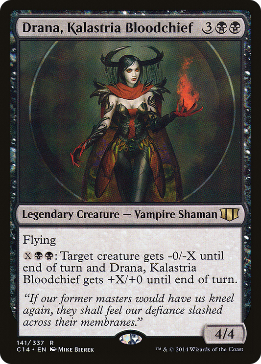 Drana, Kalastria Bloodchief (C14-141) - Commander 2014