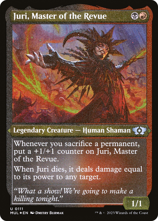 Juri, Master of the Revue (MUL-111) - Multiverse Legends Etched Foil