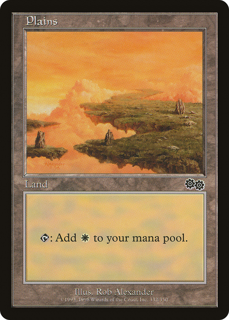 Plains (USG-332) - Urza's Saga