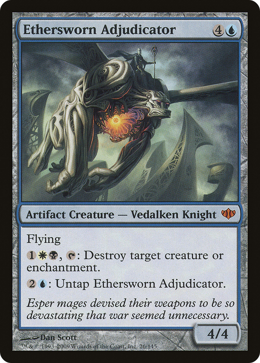 Ethersworn Adjudicator (CON-026) - Conflux Foil