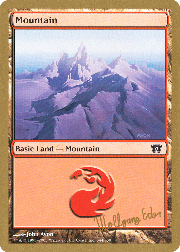 Mountain (WC03-WE344) - World Championship Decks 2003