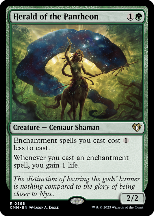 Herald of the Pantheon (CMM-898) - Commander Masters