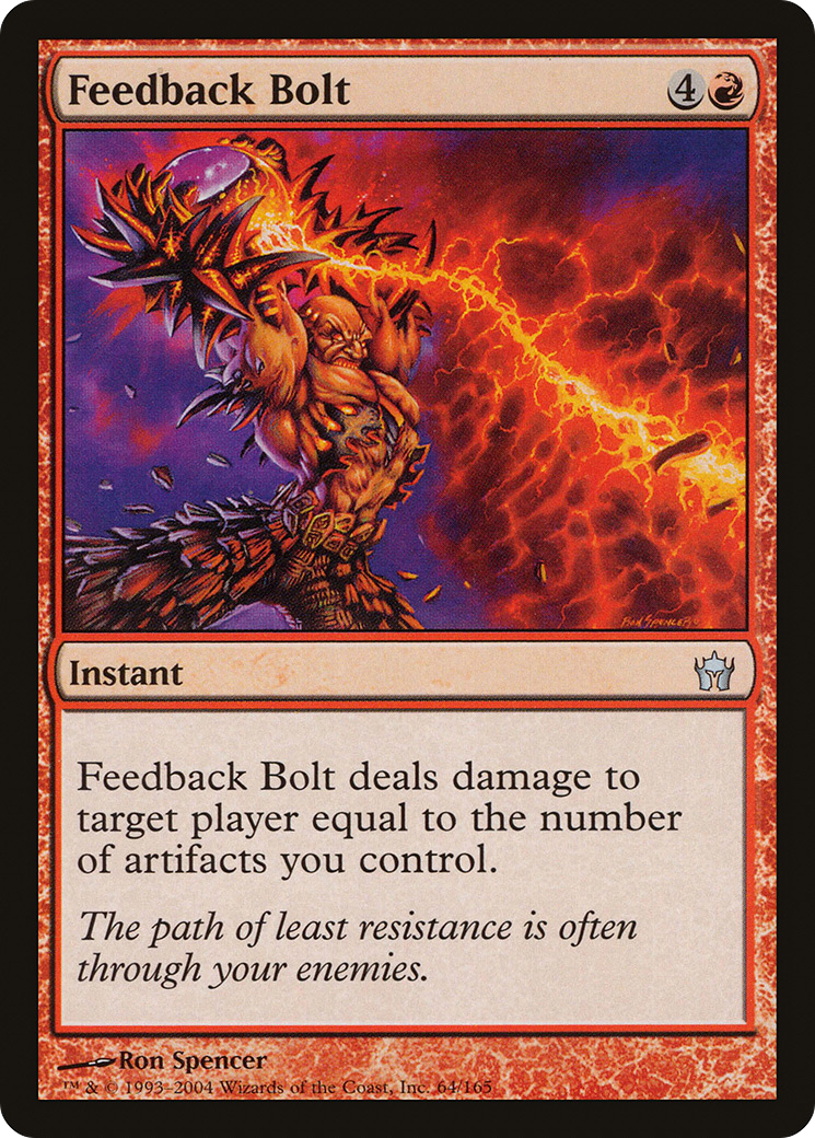 Feedback Bolt (5DN-064) - Fifth Dawn Foil