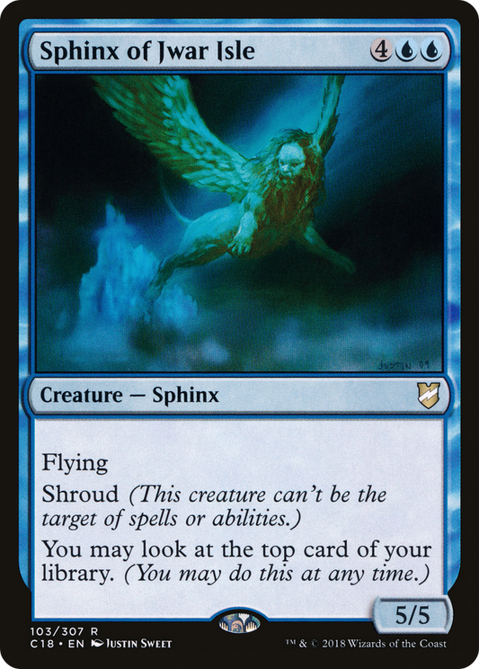 Sphinx of Jwar Isle (C18-103) - Commander 2018