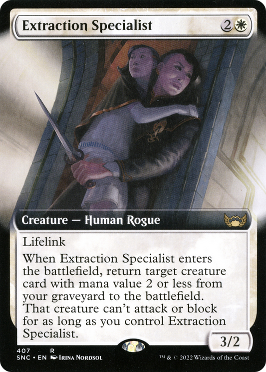 Extraction Specialist (SNC-407) - Streets of New Capenna: (Extended Art) Foil