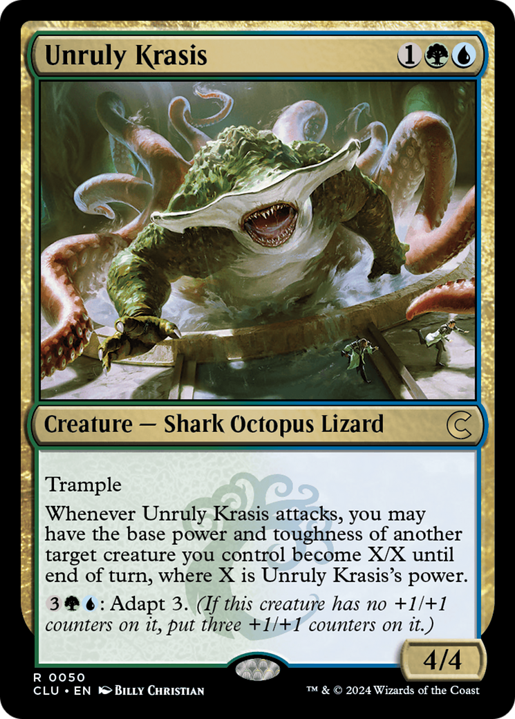 Unruly Krasis (CLU-050) - Ravnica: Clue Edition