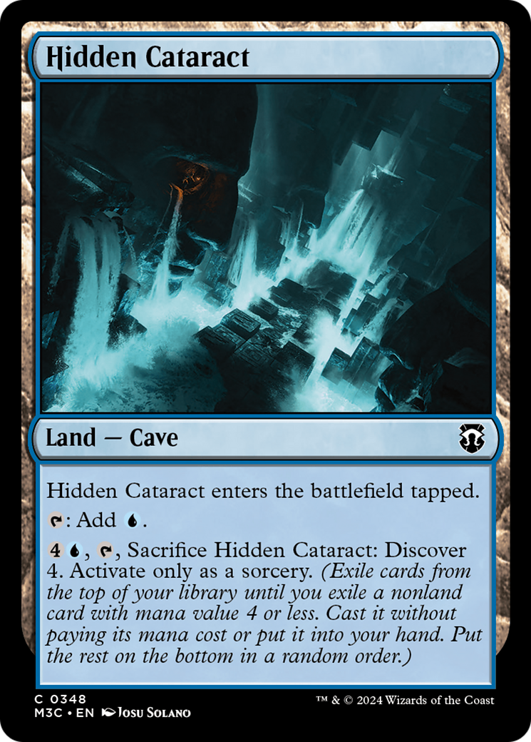 Hidden Cataract (M3C-348) - Modern Horizons 3 Commander