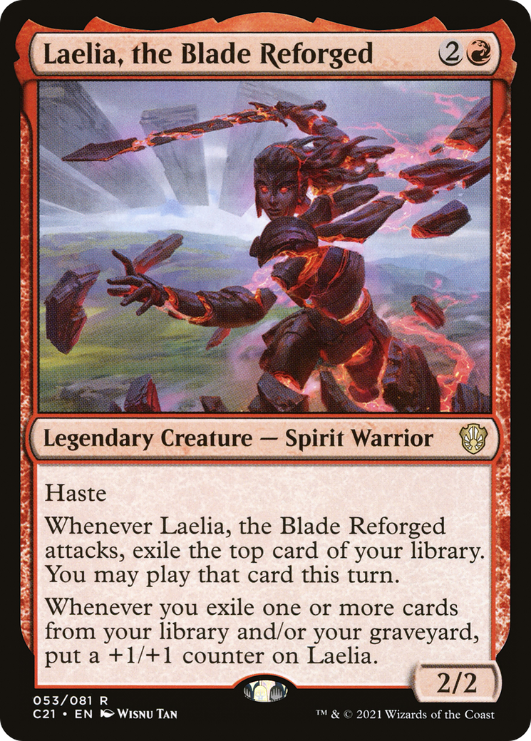 Laelia, the Blade Reforged (C21-053) - Commander 2021