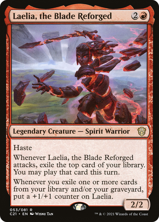 Laelia, the Blade Reforged (C21-053) - Commander 2021