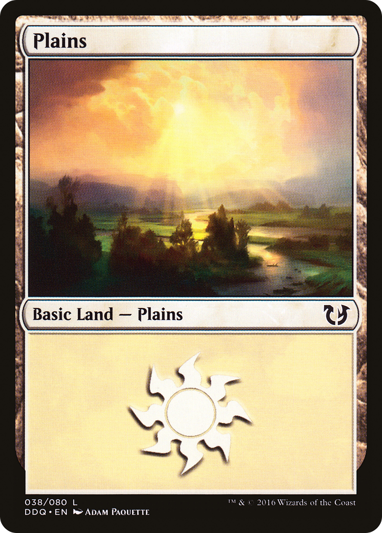 Plains (DDQ-038) - Duel Decks: Blessed vs. Cursed