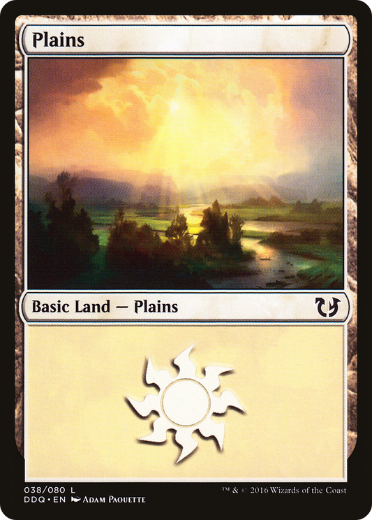 Plains (DDQ-038) - Duel Decks: Blessed vs. Cursed