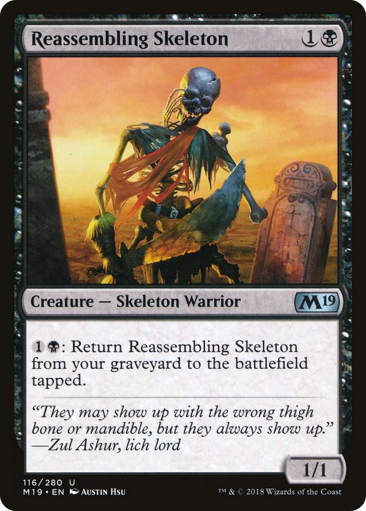 Reassembling Skeleton (M19-116) - Core Set 2019