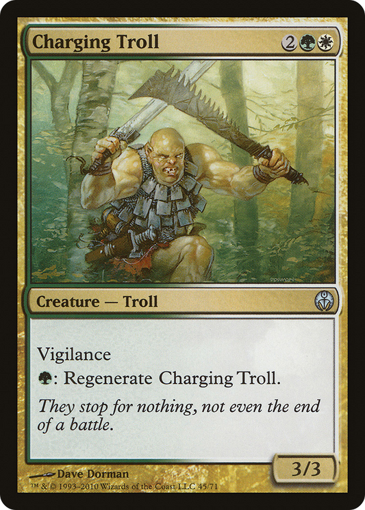 Charging Troll (DDE-045) - Duel Decks: Phyrexia vs. the Coalition