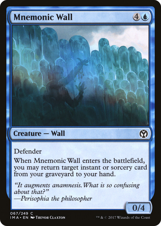 Mnemonic Wall (IMA-067) - Iconic Masters