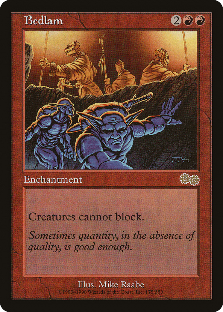 Bedlam (USG-175) - Urza's Saga