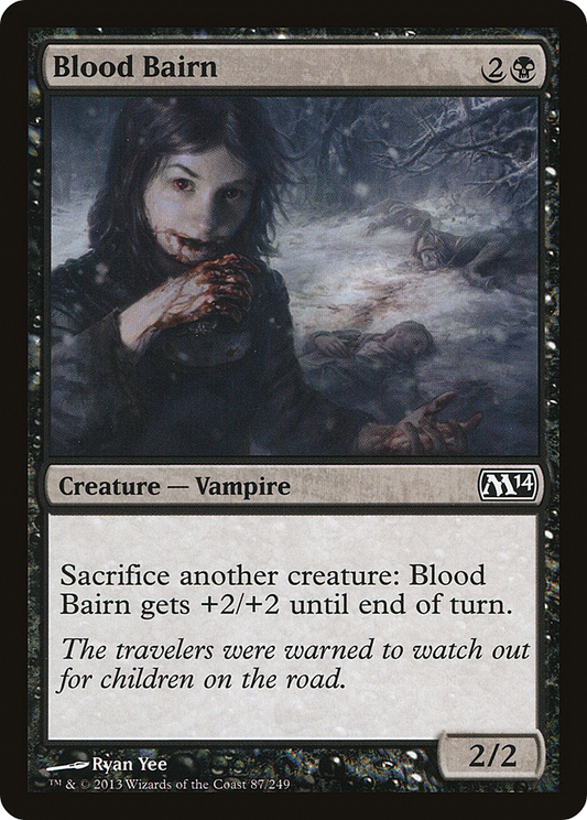 Blood Bairn (M14-087) - Magic 2014 Foil