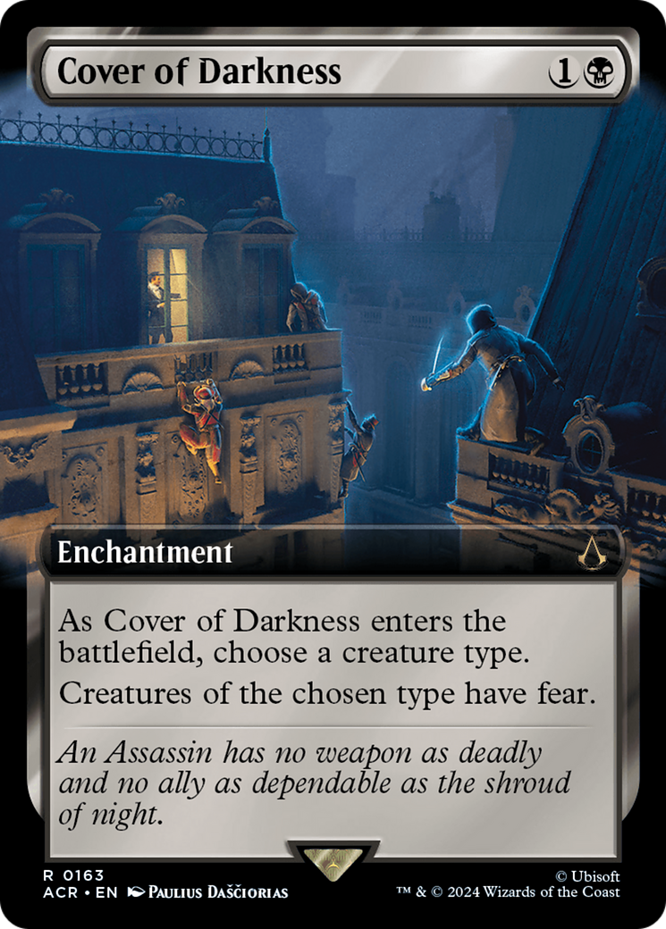 Cover of Darkness (ACR-163) - Assassin's Creed: (Extended Art) Foil