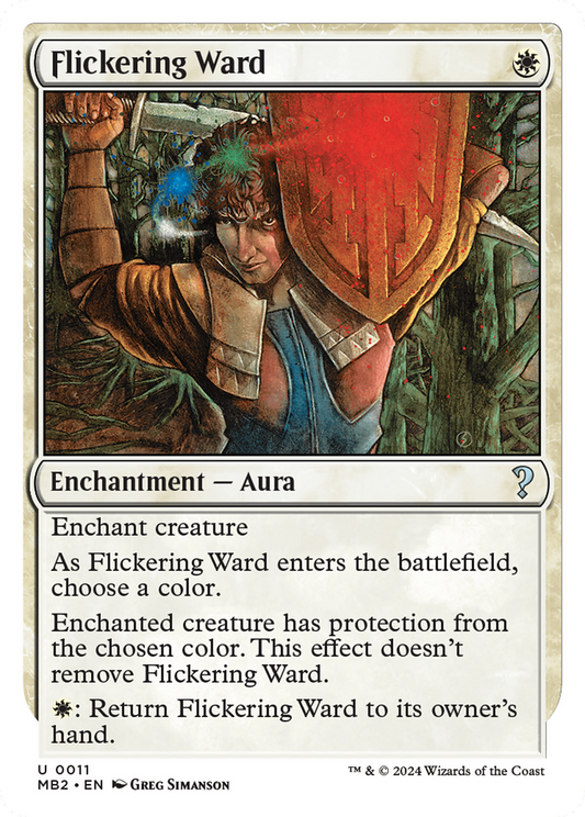 Flickering Ward (MB2-011) - Mystery Booster 2