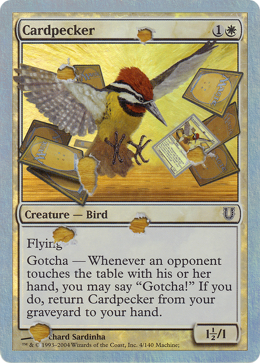 Cardpecker (UNH-04★) - Unhinged Foil