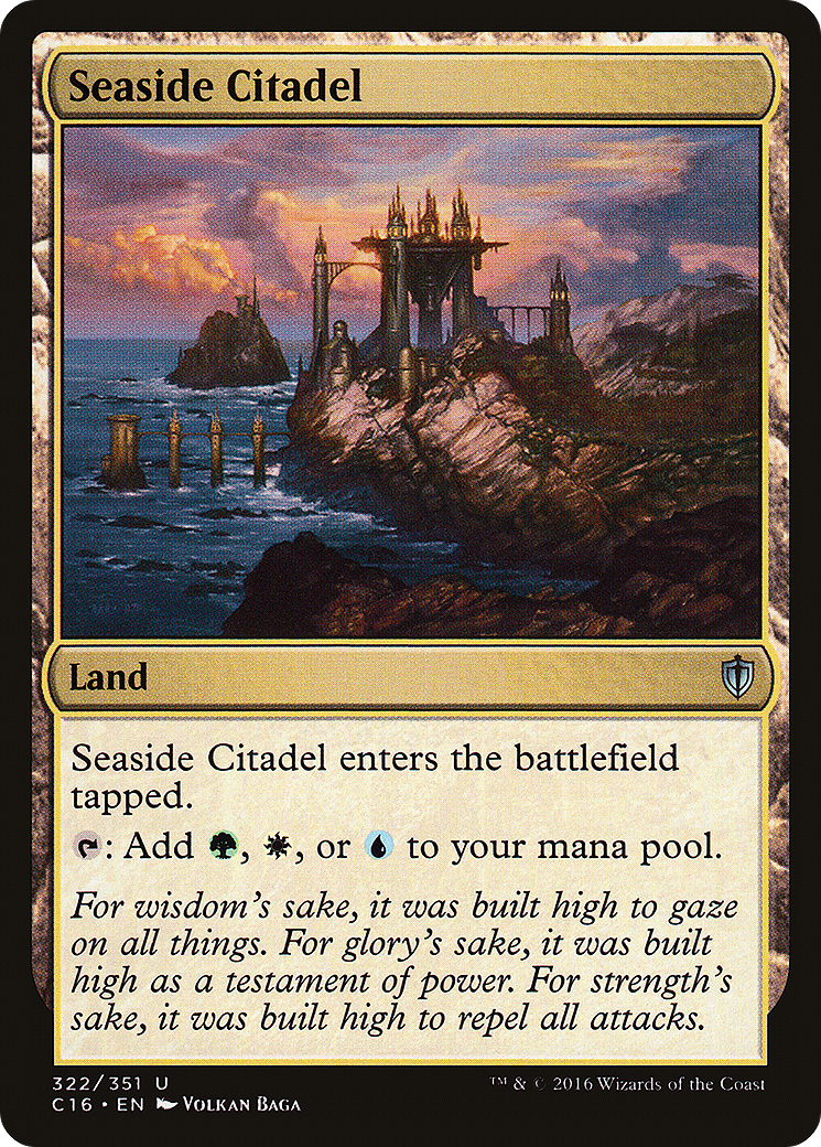 Seaside Citadel (C16-322) - Commander 2016