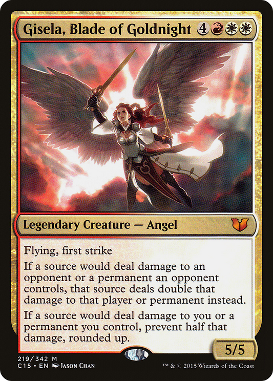 Gisela, Blade of Goldnight (C15-219) - Commander 2015