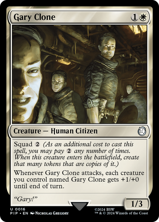 Gary Clone (PIP-016) - Fallout Foil