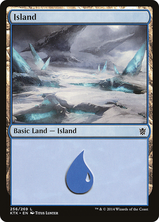 Island (KTK-256) - Khans of Tarkir