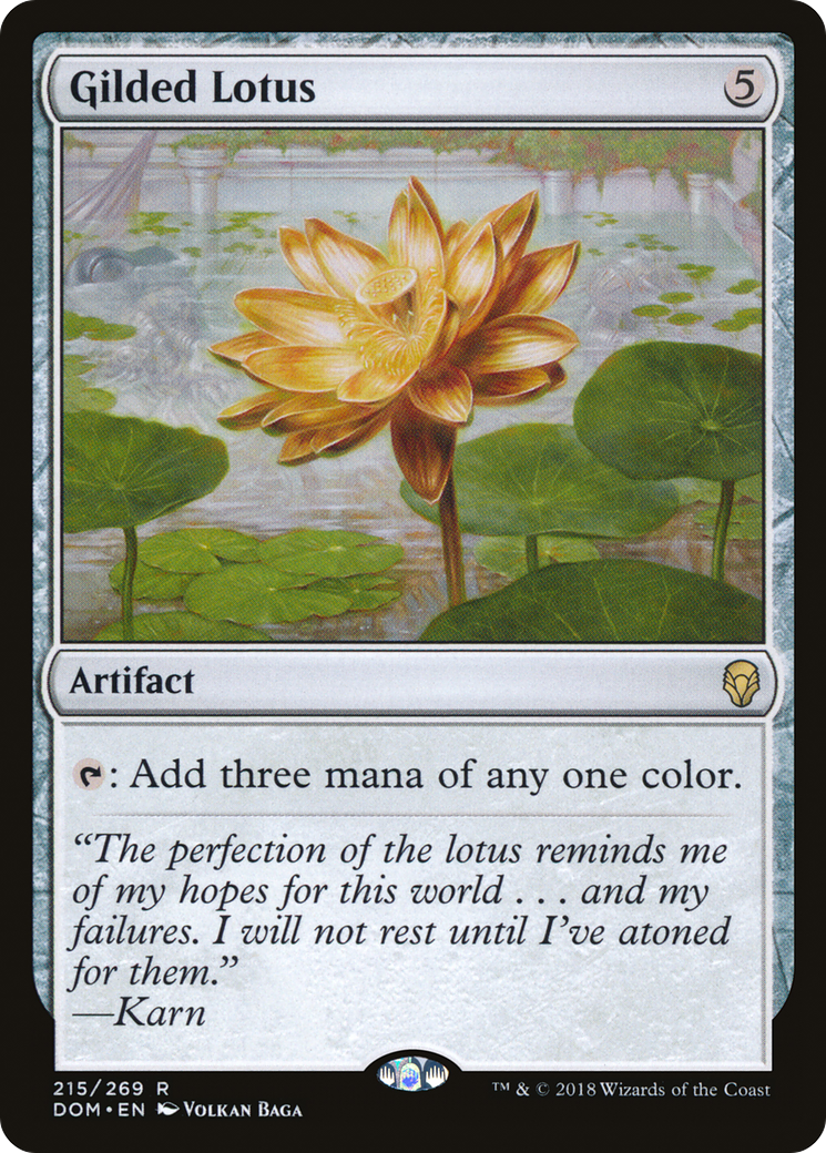 Gilded Lotus (DOM-215) - Dominaria