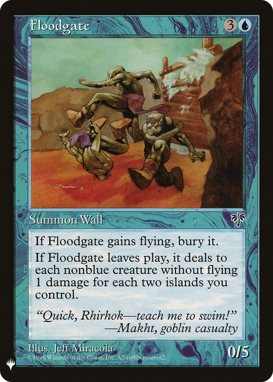 Floodgate (LIST-MIR-67) - The List