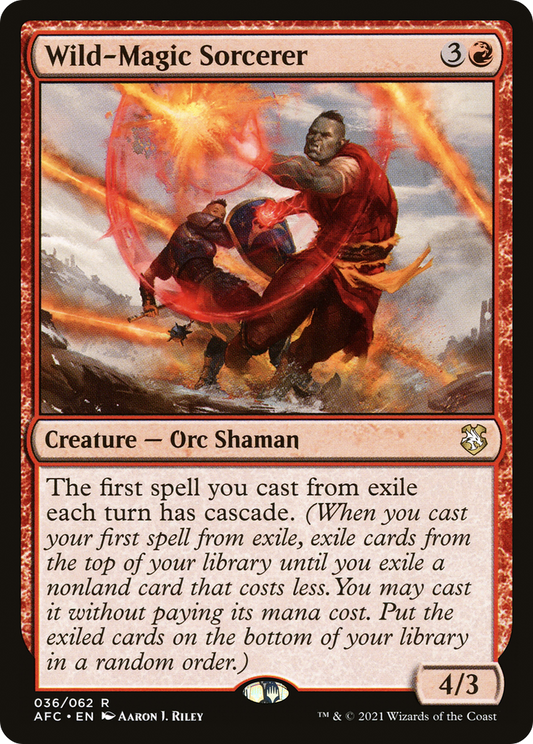 Wild-Magic Sorcerer (AFC-036) - Forgotten Realms Commander