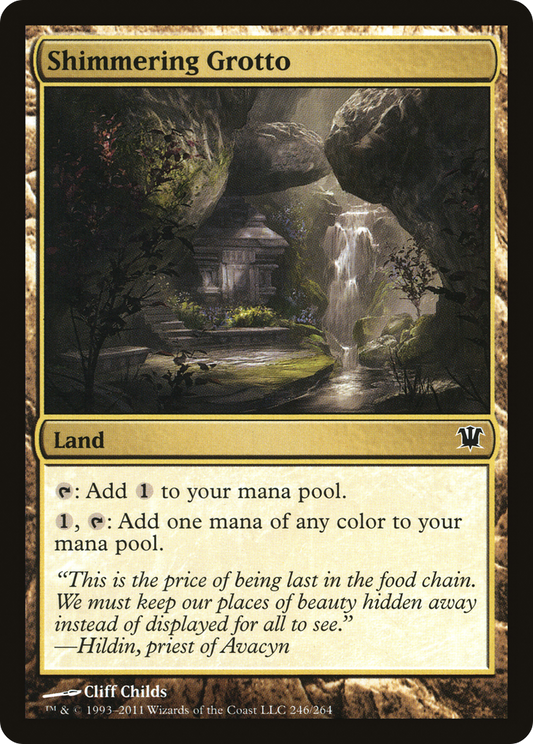 Shimmering Grotto (ISD-246) - Innistrad Foil