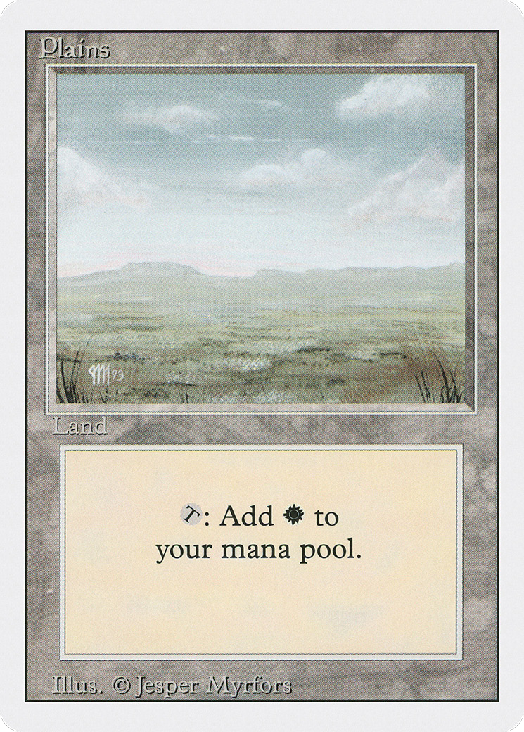 Plains (3ED-295) - Revised Edition