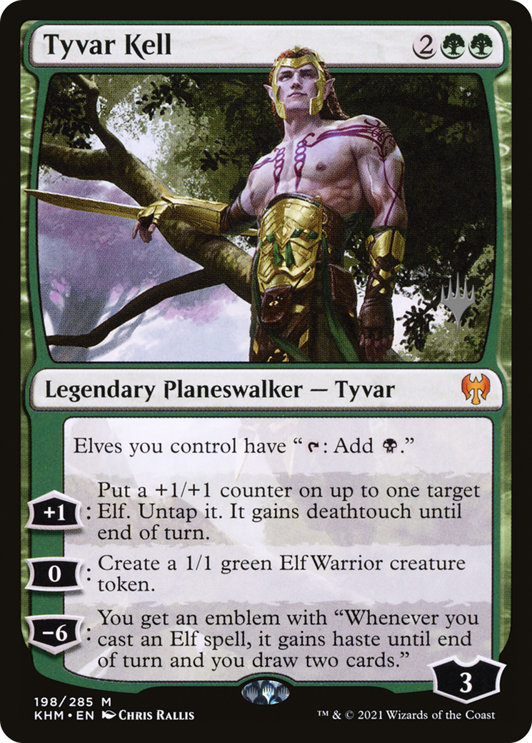 Tyvar Kell (PPKHM-198P) - Kaldheim Promos Foil (Promo Pack)