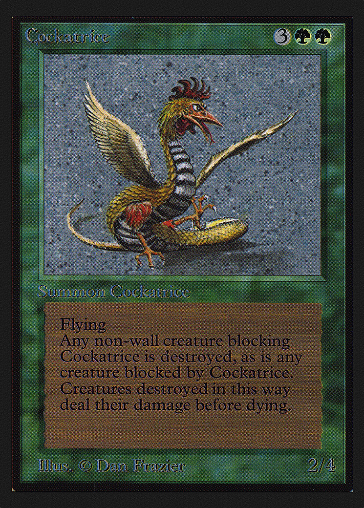 Cockatrice (IED-190) - Intl. Collectors' Edition
