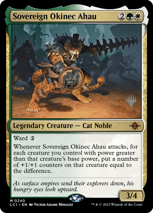 Sovereign Okinec Ahau (PLCI-240P) - The Lost Caverns of Ixalan Promos Foil