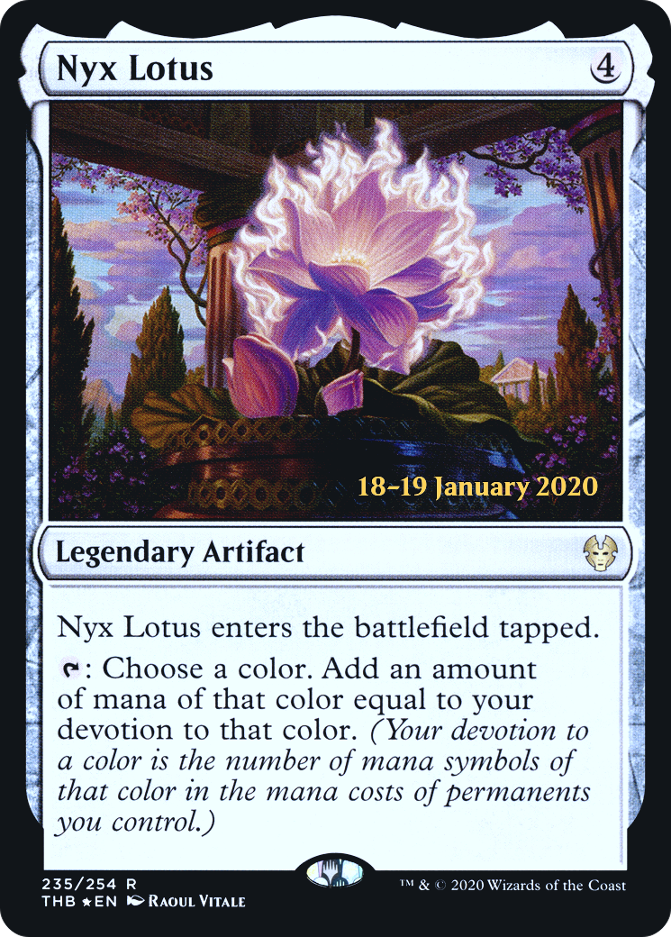 Nyx Lotus (PTHB-235S) - Theros Beyond Death Promos Foil