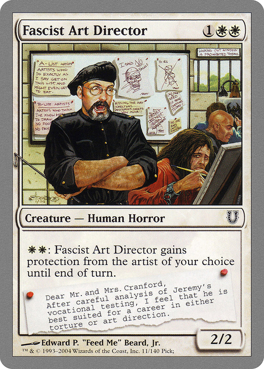 Fascist Art Director (UNH-011) - Unhinged Foil