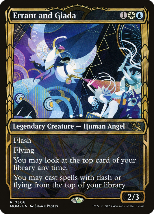 Errant and Giada (Showcase) (MOM-306) - March of the Machine: (Showcase) Foil
