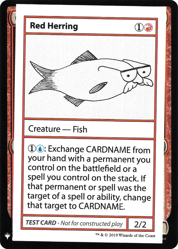 Red Herring (CMB1-062) - Mystery Booster Playtest Cards 2019