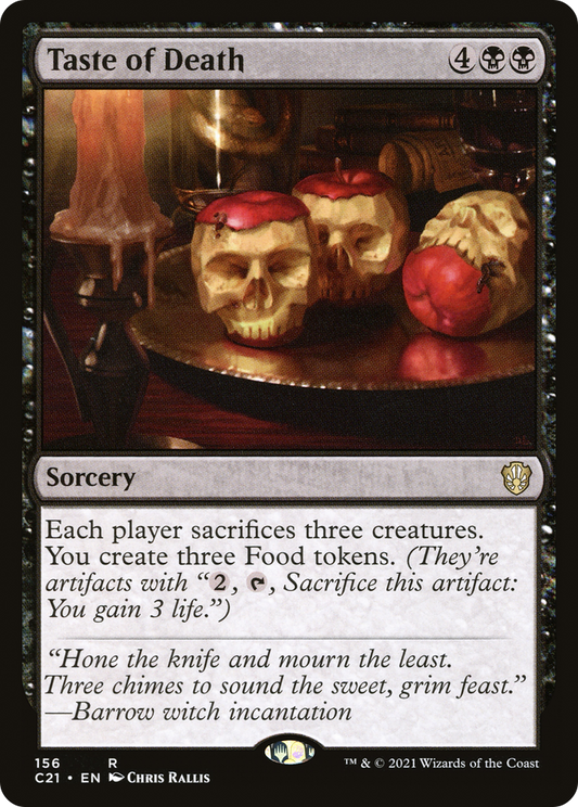 Taste of Death (C21-156) - Commander 2021