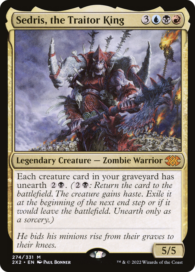 Sedris, the Traitor King (2X2-274) - Double Masters 2022