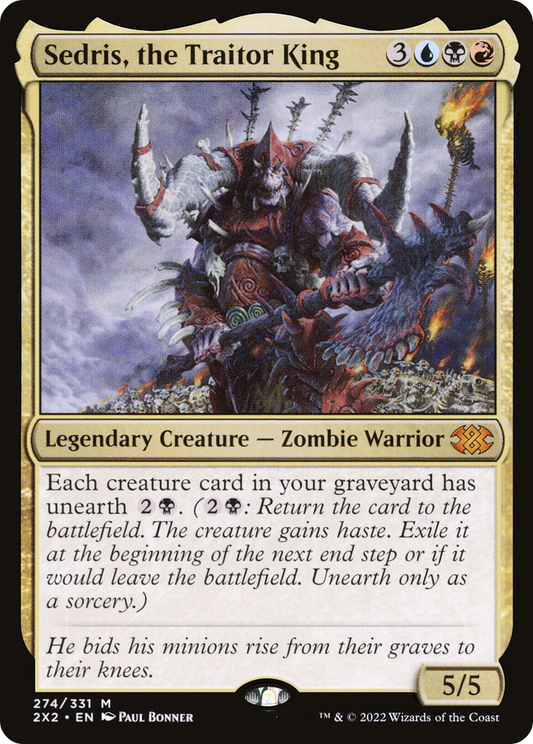 Sedris, the Traitor King (2X2-274) - Double Masters 2022